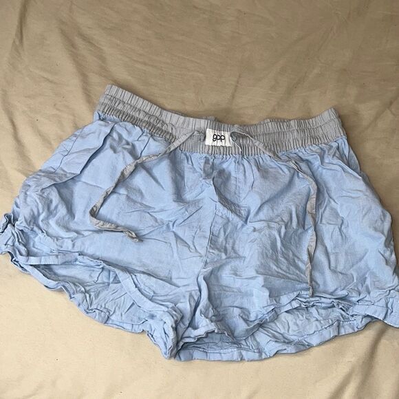 GAP shorts baby blue say NAP on the back size XS - Picture 1 of 3